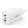 Ładowarka i akumulator HAMA ŁADOWARKA SIECIOWA MINI 100W PD/QC 2X USB-C, 1X USB-A BIAŁA